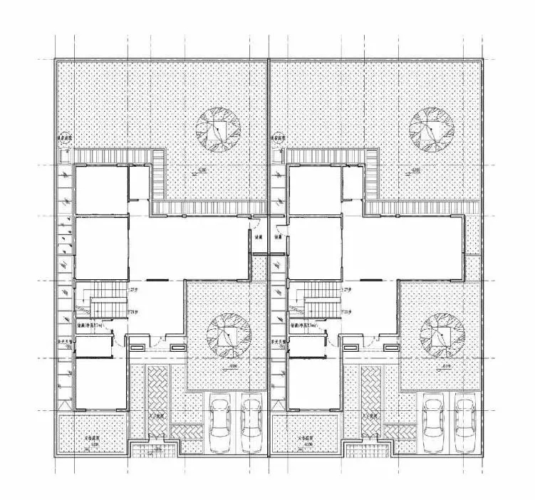 修建被院落切分，，，，院与筑自然渗透